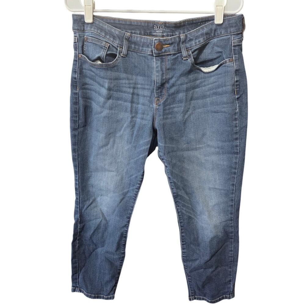 Skinny Ankle Jeans Cropped Medium Wash - a.n.a. - 14P